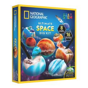 Blue Marble Space Gemstone Dig Kit planet bricks offer hands-on space discovery.