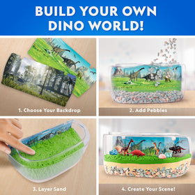 Blue Marble wide-mouth terrarium opening for easy assembly and decoration