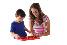 Blue Orange Fastrack two-player setup ideal for family play.