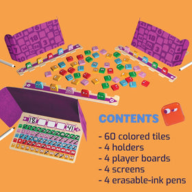 Blue Orange Got Five! player stands ready for fast, competitive number guessing.