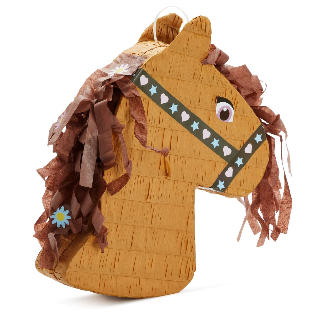 Blue Panda Horse Pinata ideal for farm-themed celebrations indoors or outdoors.