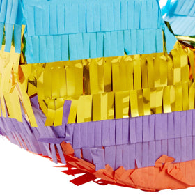 Blue Panda Rainbow Number 5 Pinata durable design for festive events