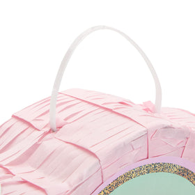 BLUE PANDA Aqua and pink seashell pinata matching mermaid palettes