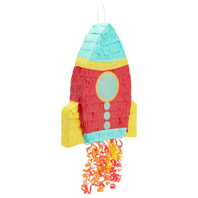 BLUE PANDA space party decor set for a complete celebration.