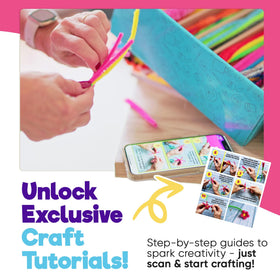 Blue Squid 3000+ craft pieces spark endless projects and imaginative play.