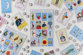 Blue Star Press bitcoin tokens add playful stakes to the game.