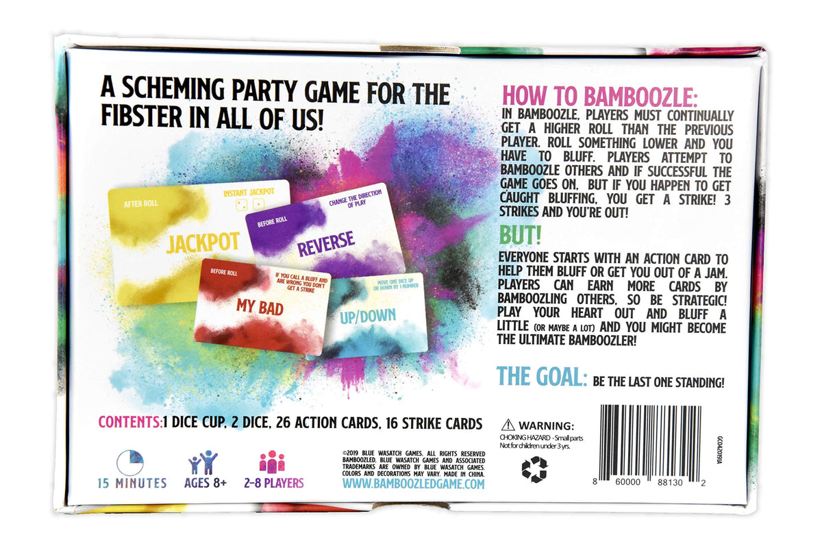 Blue Wasatch Games Bamboozled video instructions help new players join fast.