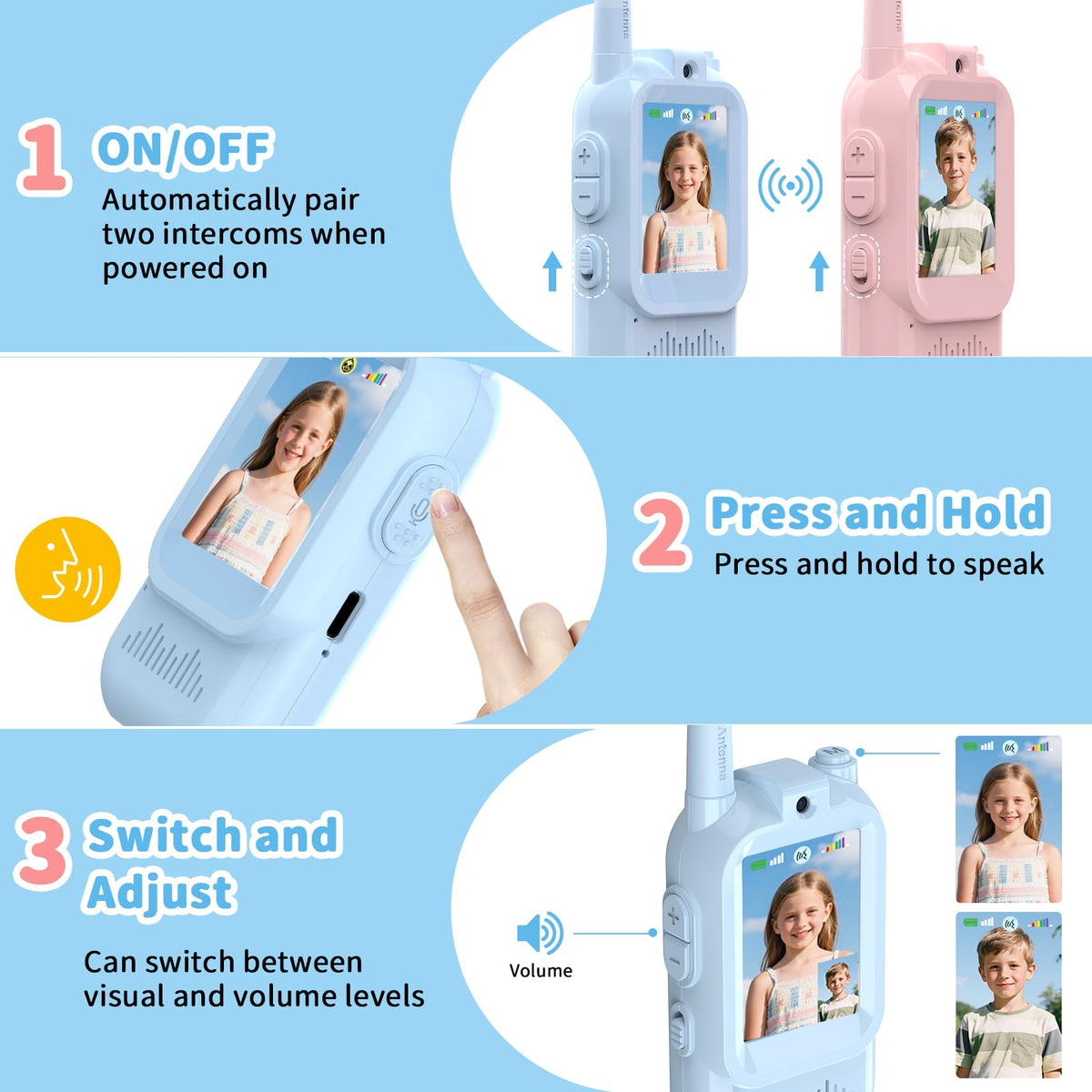 BlueFire blue and pink gift pack appeals to kids.