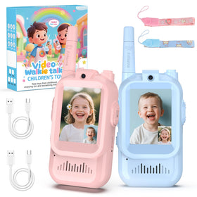 BlueFire Kids Walkie Talkies with Video Screen for real-time play.