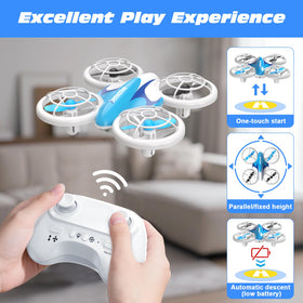 BlueFire Mini Drone altitude hold helps steady flights for learners.