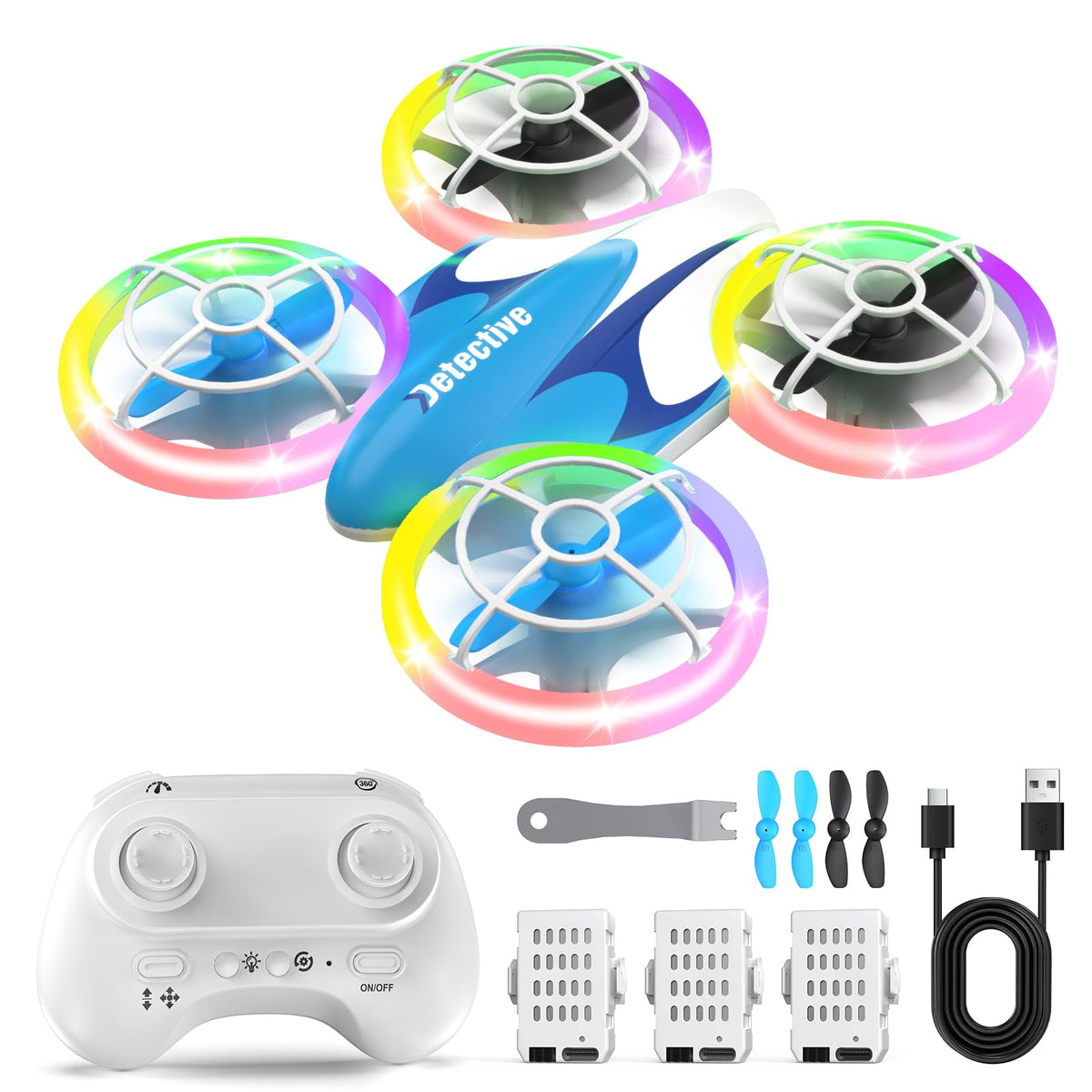 BlueFire Mini Drone beginner setup for easy flights and safety.