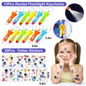 Bluegogo astronaut bracelet necklace set as memorable space-themed keepsakes.