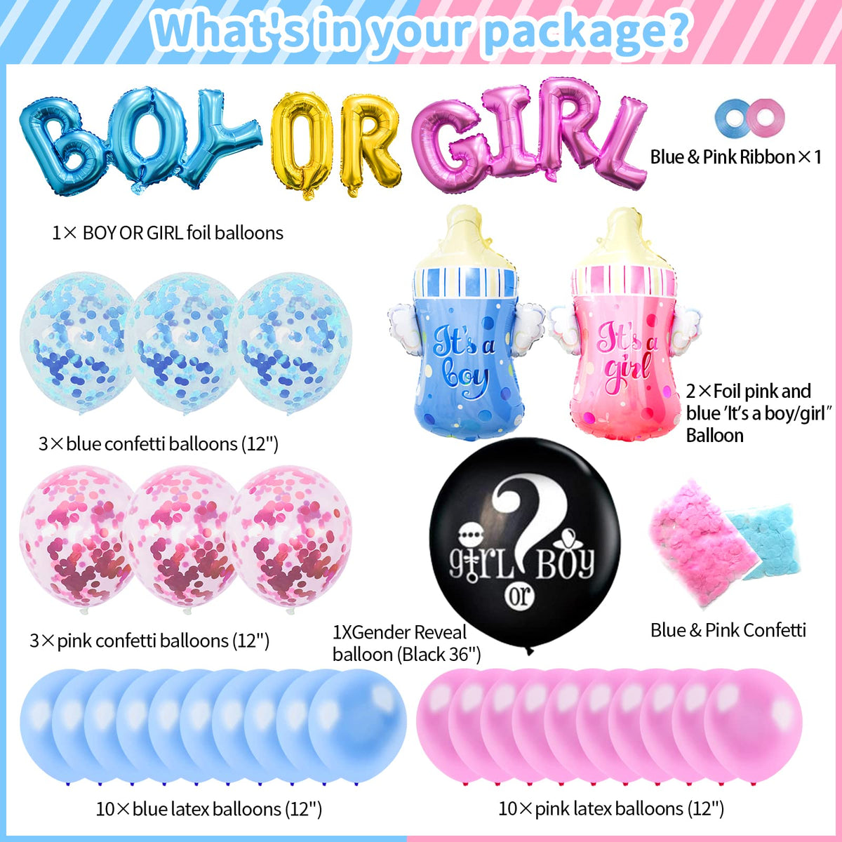 Bluegogo pink and blue paper pompoms add festive decor texture