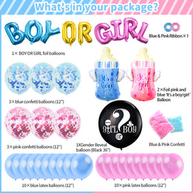 Bluegogo pink and blue paper pompoms add festive decor texture