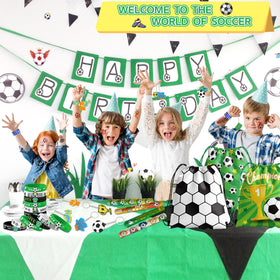 Bluegogo soccer stickers are waterproof and sweatproof for outdoor play.