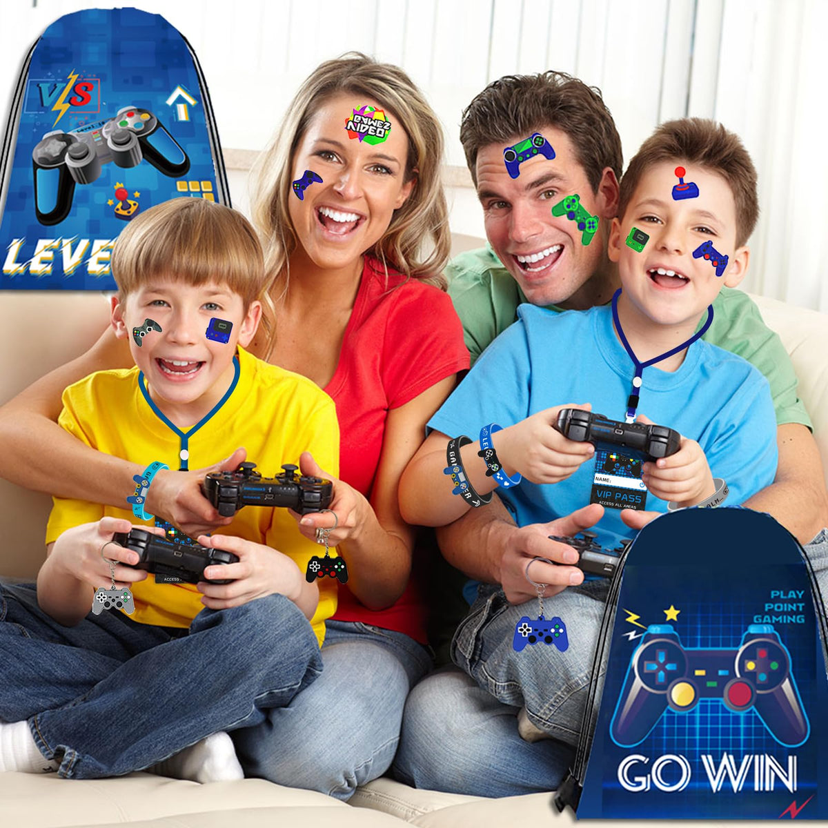 Bluegogo video game bracelets provide comfortable silicone wear for gaming guests