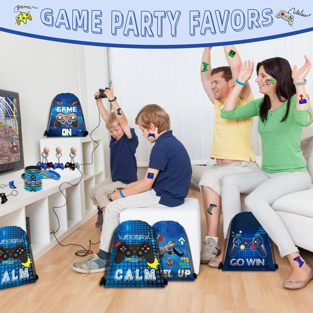 Bluegogo tattoo stickers resist water and sweat for party vibes