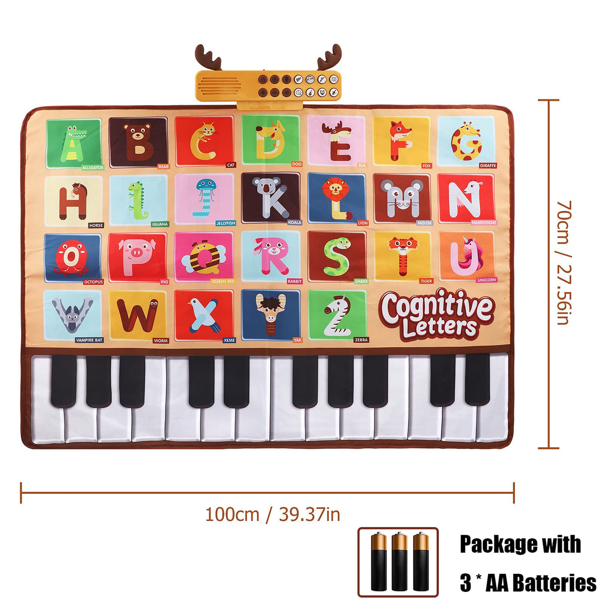 Bluejay Piano Mat includes record playback for music memory