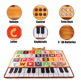 Bluejay Baby Piano Mat enables kids to explore six instrument sounds