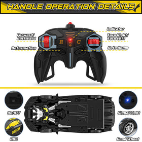 BlueJAY RC Car ABS plastic construction withstands energetic play.