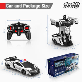 BlueJAY Transform RC Car controller button, effortless one-button deformation.