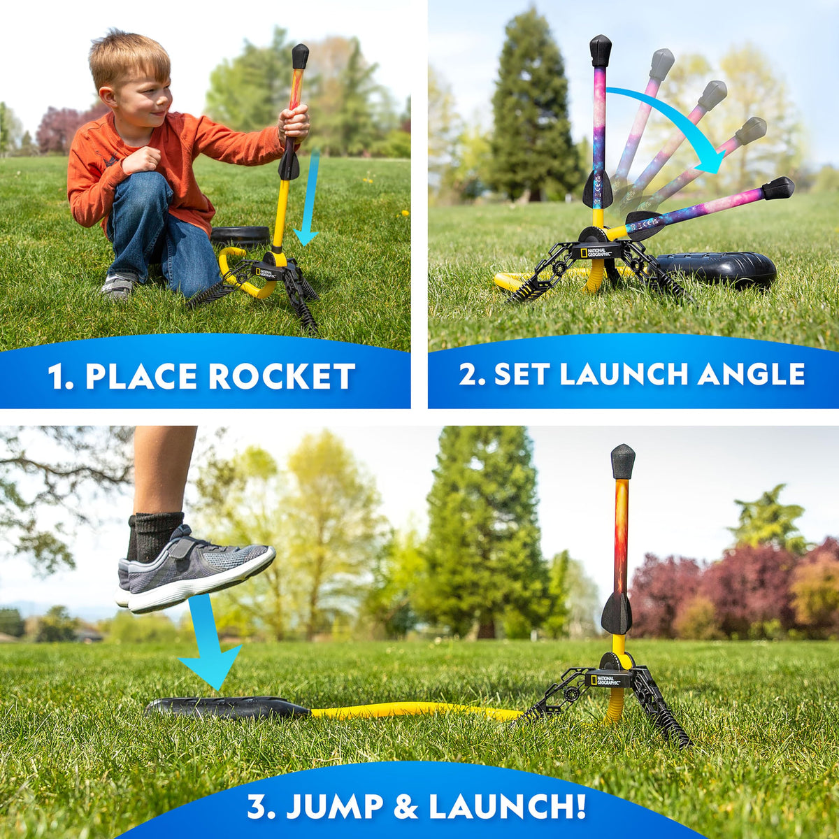Bluemarble rocket flight experiments guide included in the set