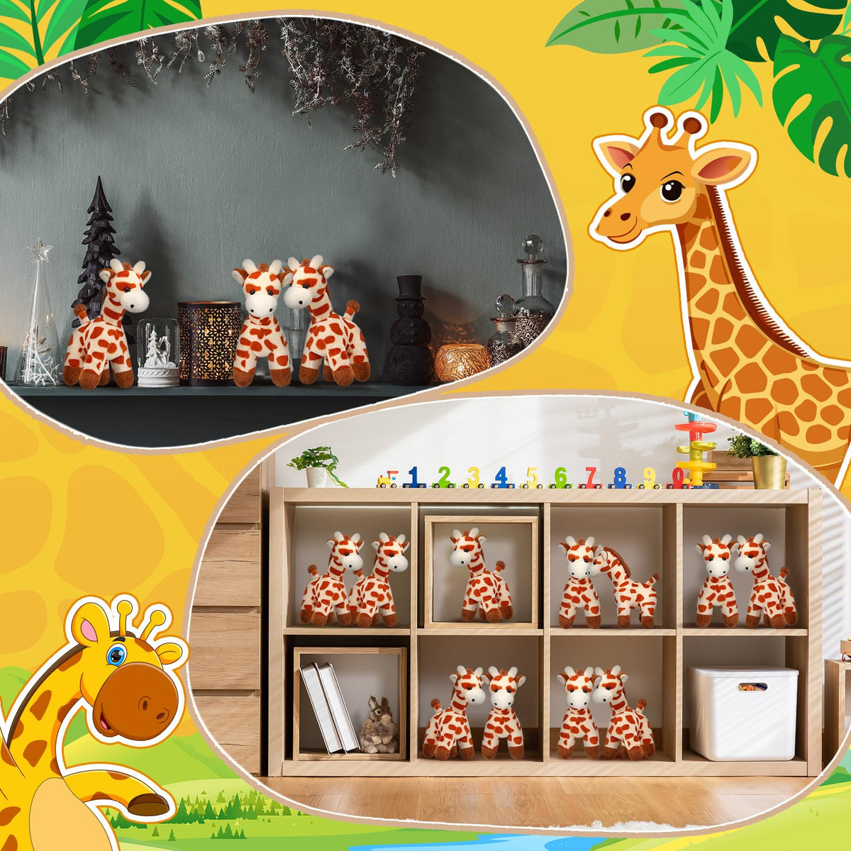 Blueweenly giraffe stuffed toy makes a charming birthday gift