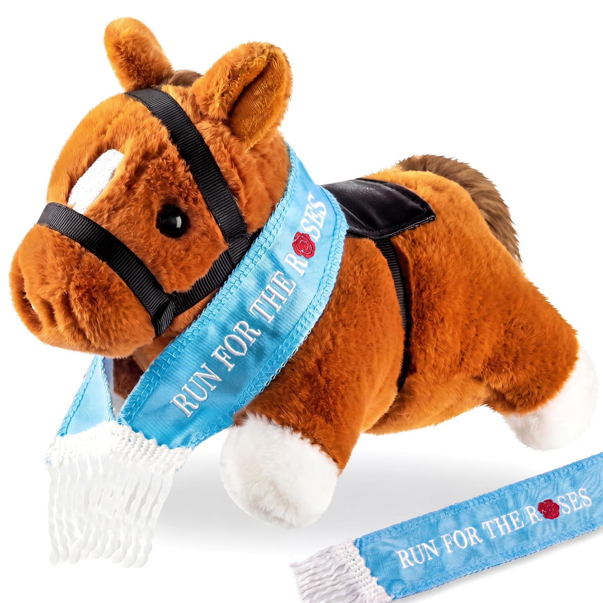 Blueweenly Derby horse souvenir, 9 inches tall, a charming keepsake for horse lovers.