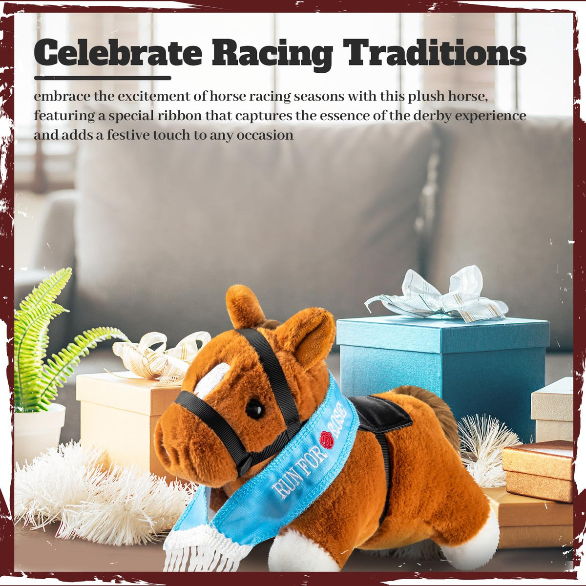 Blueweenly equine home decor piece adds whimsy to living spaces.