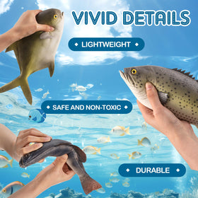 Blueweenly small tuna fake fish ideal for kitchen displays.