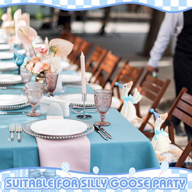 Blueweenly first birthday decoration set display presents a complete party setup