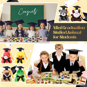 Blueweenly graduation plush assortment features 12 designs, great for gifts.