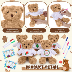Blueweenly graduation bear kit pens: color with 12 watercolor pens for creativity.