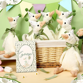 Blueweenly Silly Goose second goose figure for playful decor and photo moments.
