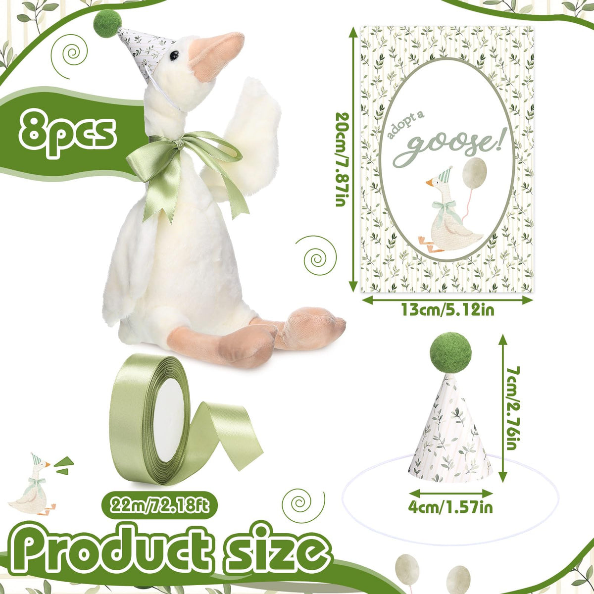 Blueweenly Silly Goose soft materials add gentle touches to celebrations.