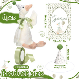 Blueweenly Silly Goose soft materials add gentle touches to celebrations.