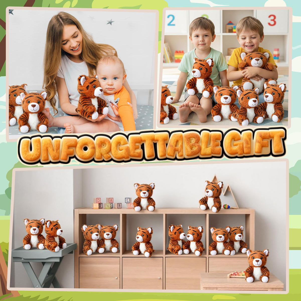Blueweenly soft plush fabric offers comforting touch during bedtime.
