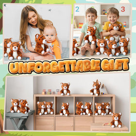 Blueweenly soft plush fabric offers comforting touch during bedtime.