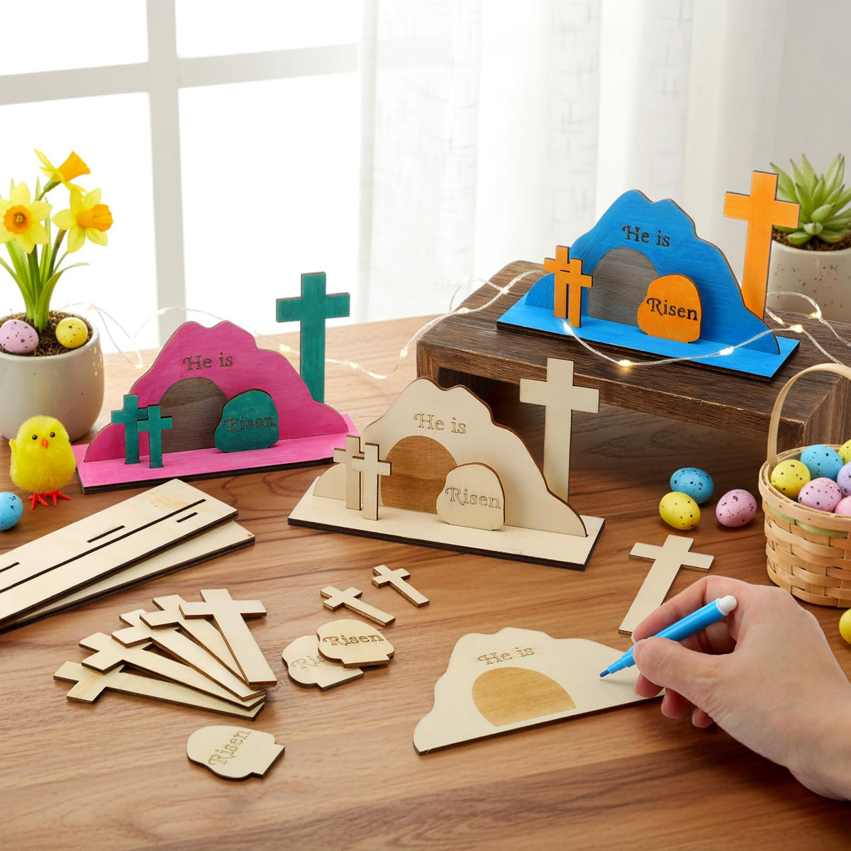 Blueweenly Sunday school educational prop for classroom learning.