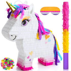 Blueweenly unicorn pinata for colorful party decor and games