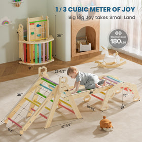BlueWood beech wood construction supports kids safely during growing adventures.