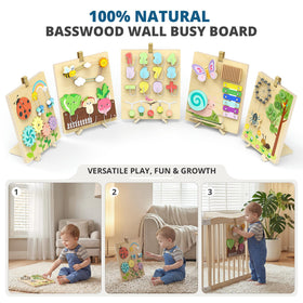 BlueWood Busy Board compact profile ideal for storage and travel