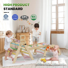 BlueWood 9-in-1 setup supports varied toddler play experiences.