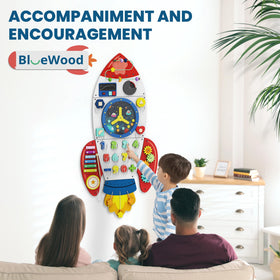 BlueWood Rocket durable design for extended focused play sessions.