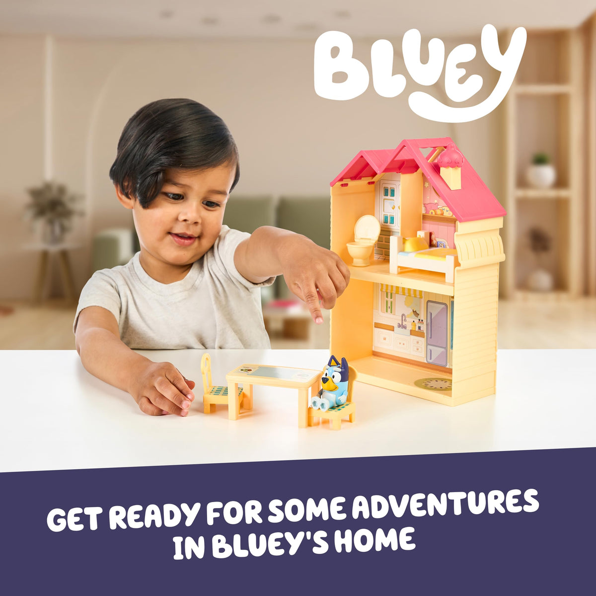 Bluey 2.5-inch figure adds familiar character for quick adventures