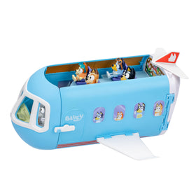 Bluey 3-in-1 transforming airplane toy plane for imaginative play and storytelling.