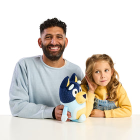Bluey Bandit singing toy brings the iconic theme song to life for kids.