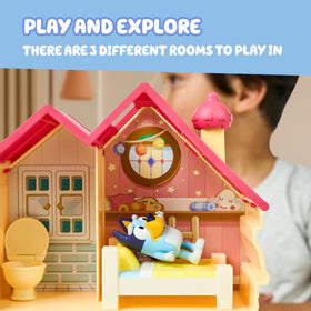 Bluey bed accessory fits bedroom scene for cozy roleplay