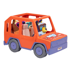 Open hood storage on Bluey Big Heeler 4WD for tiny treasures