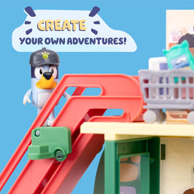 Bluey and Bingo exclusive figures for storytelling and scene recreation.